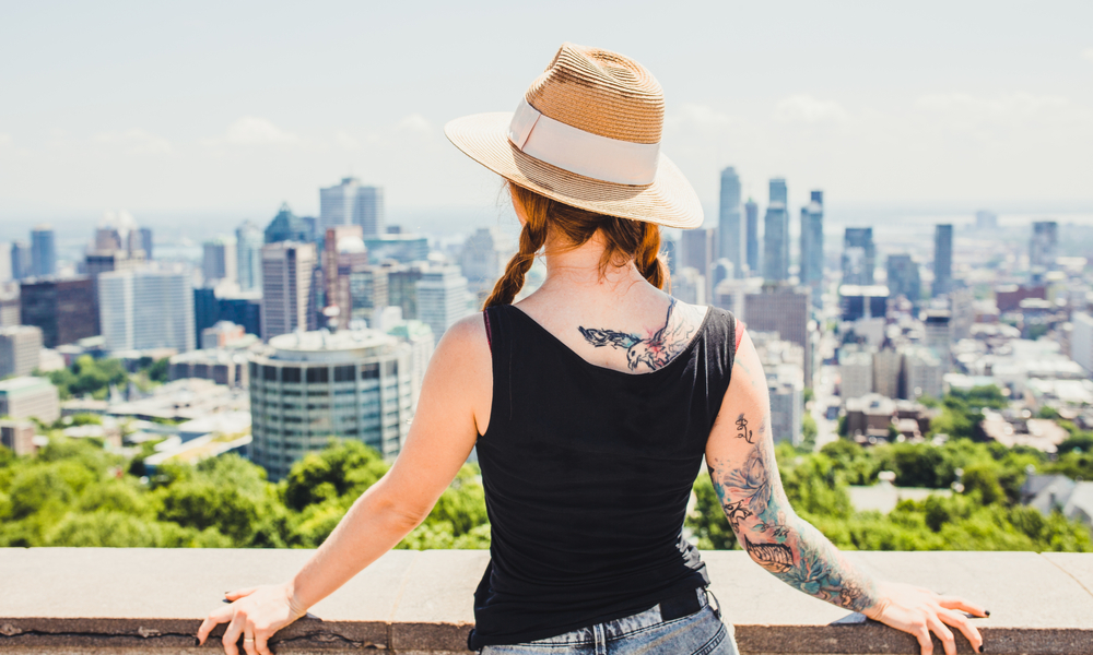 best cities for a long layover girl traveling in Montreal