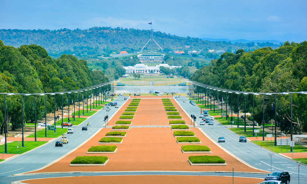 Greenest cities around the world like Canberra, Australia