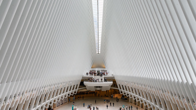 Interior of the Oculus, World Trade Center, Manhattan