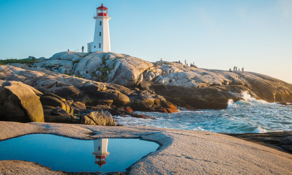 insta-worthy places in canada like Peggy's Cove Lighthouse