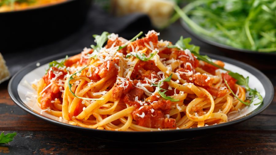 Fettuccine all'Amatriciana 