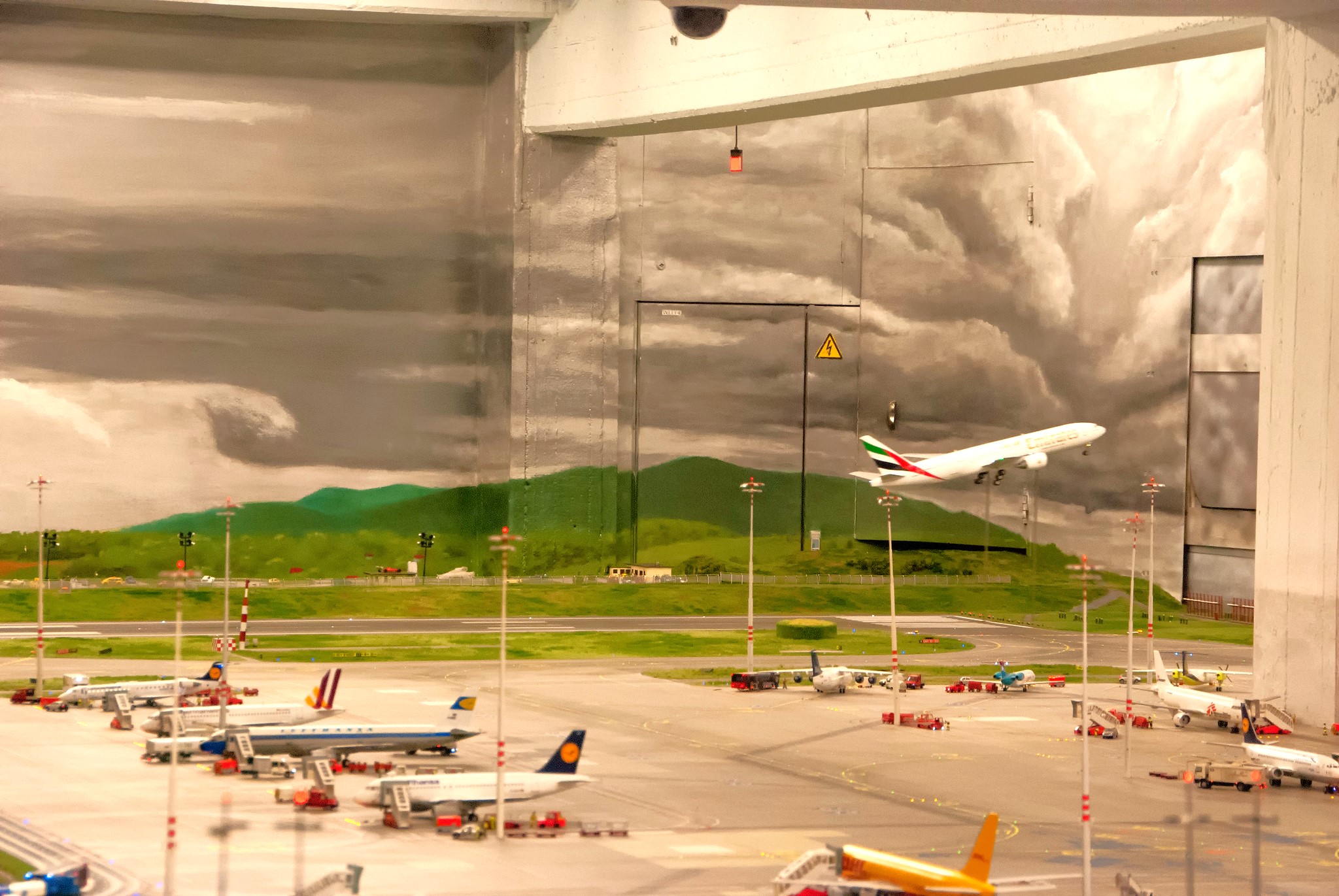 Flughafen, Miniatur Wunderland by Norman Z licensed under 