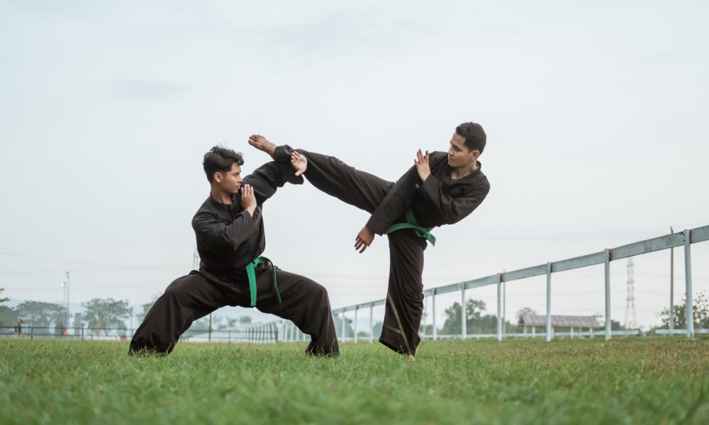 Penkat Silat practitioners