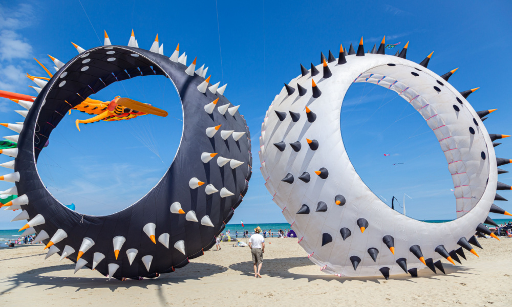 Cervia, Italy kites