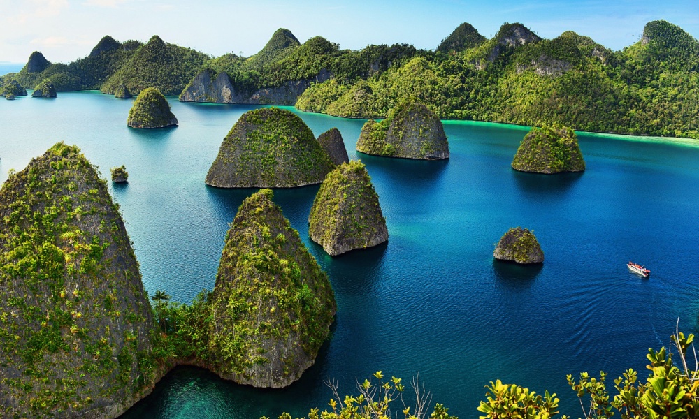 The Raja Ampat Islands are located in the Raja Ampat district of Papua Province, Indonesia. 