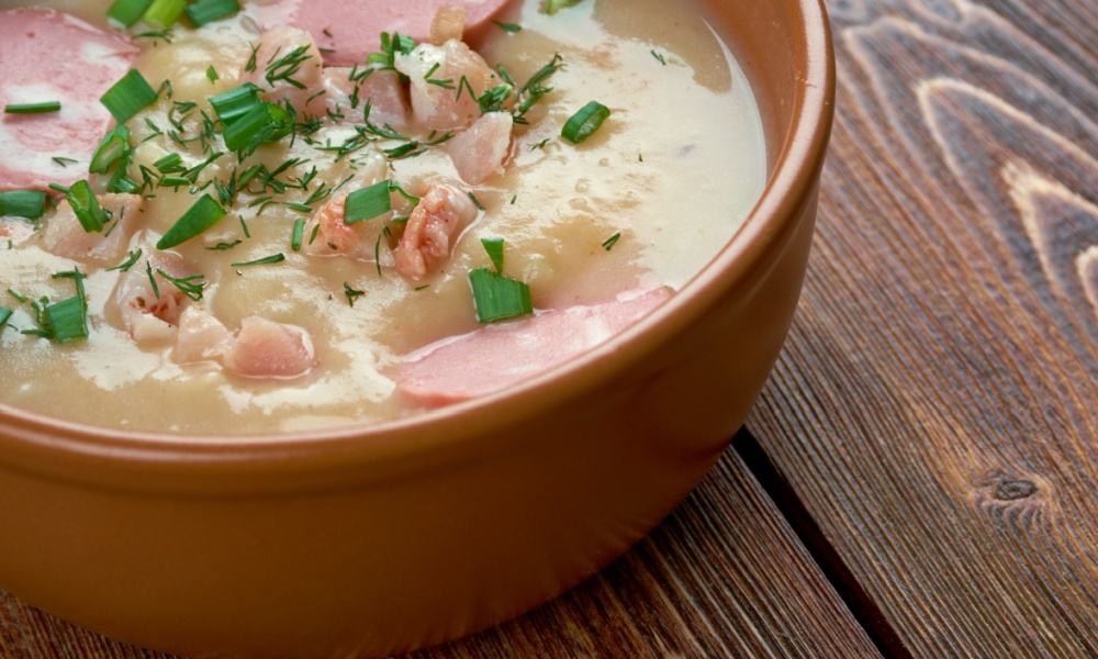 Saxonian potato soup