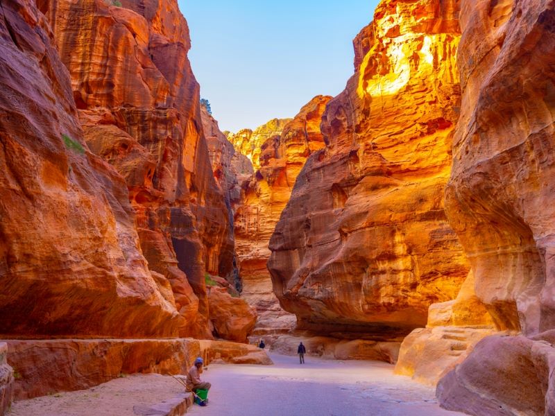 The Siq, Petra, Jordan