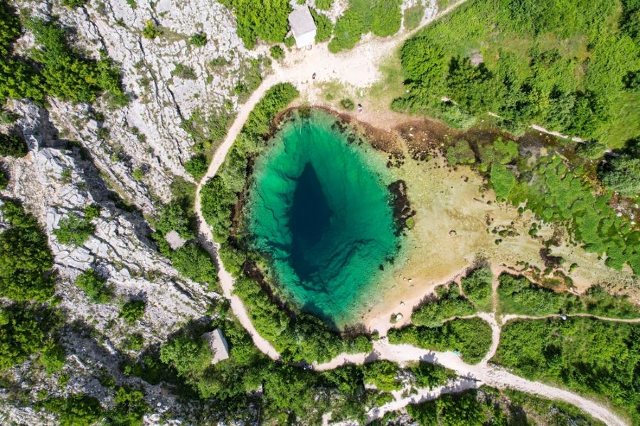 Izvor Cetine - Blue Eye of Earth in Croatia