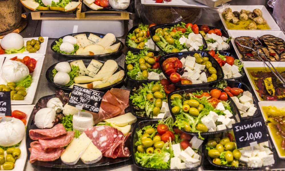 Mercato Centrale market in Florence, Italy