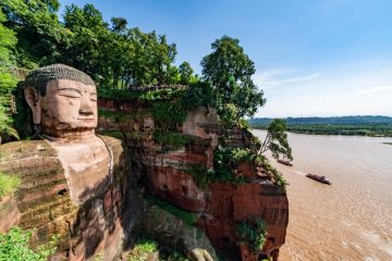 The Giant Buddha of Leshan, China