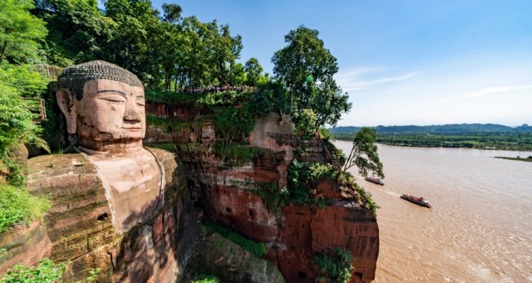 The Giant Buddha of Leshan, China