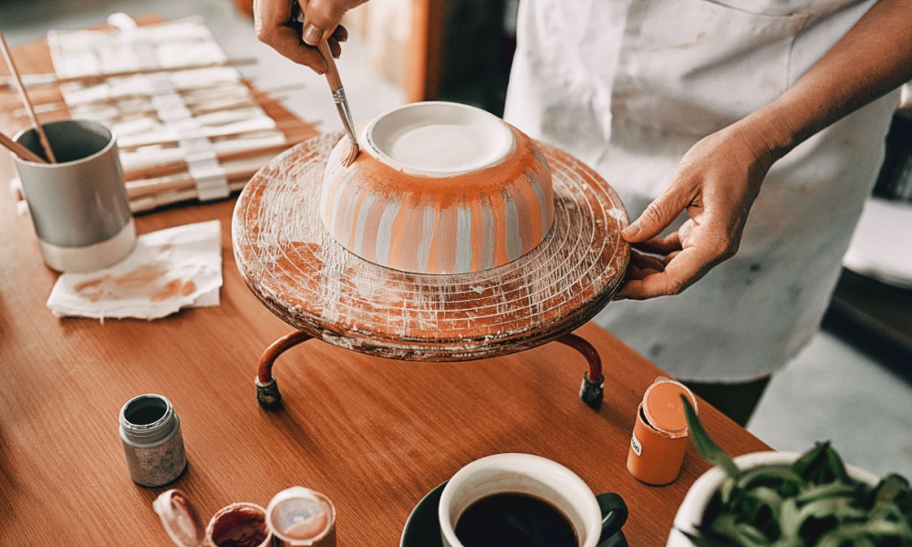 Pottery making